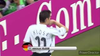 FOOTBALL MIROSLAV KLOSE ALL 16 GOALS WORLD CUP (2002 2014)