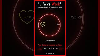 "Life vs Work ⚖️ | Is the 9-to-5 ruining work-life balance? …| #motivation  #shorts