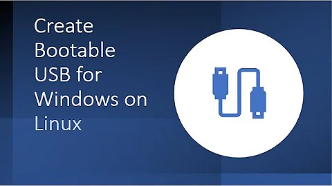 Creating a Bootable Windows 10/11 USB on Linux OS| Easy Manual Method