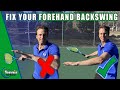 FIX your Forehand Backswing (FAST) : TENNIS FOREHAND