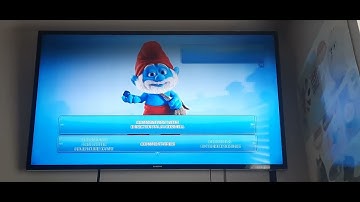 The Smurfs 2011 UK Blu-ray 3D Menu Walkthrough