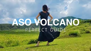 KUMAMOTO, KYUSHU🇯🇵 Japan's Active Volcano 'Mt. ASO'🌋  Japan Travel Vlog