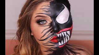 Venom Makeup Tutorial 31 Days Of Halloween