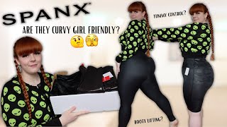 ARE SPANX LEGGINGS WORTH THE HYPE?! | CURVY/PLUS SIZE