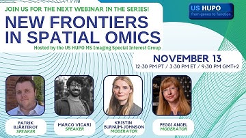 New Frontiers in Spatial Omics - November 2023
