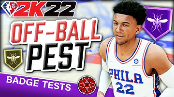Best Defensive Badges NBA 2K22 : Off Ball Pest Badge Study by 2K Lab !