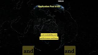 What is Application Pool in IIS Interview Frequently ask question #Shorts #shortvideo