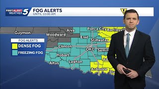 Saturday December 6th, 2025 FORECAST: Freezing Fog