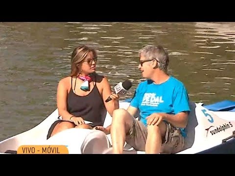 Parador y lanchitas en el renovado lago del Parque Rodó