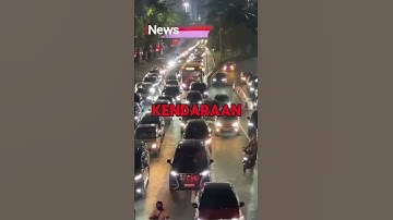 Kendaraan Tumpah Ruah! Semanggi Jadi Titik Kemacetan Jakarta