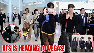 10 minutes ago ! BTS JUST LEFT KOREA! JIMIN & JUNGKOOK Head to Las Vegas for iHeartRadio 2026 💜