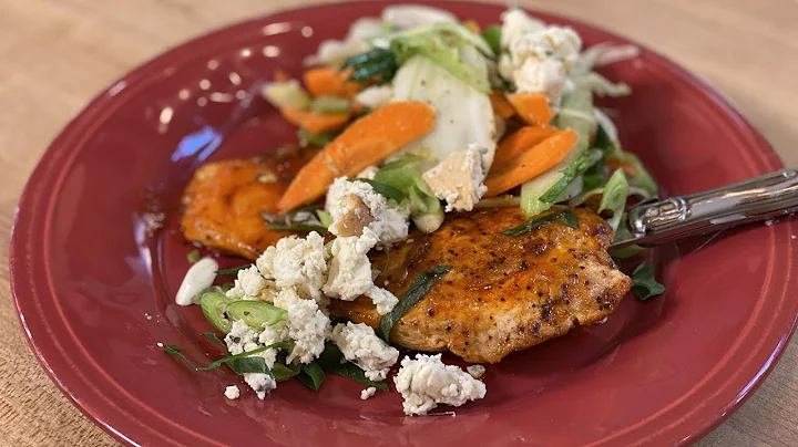 How To Make Buffalo Chicken Paillard With Slaw, Bl...