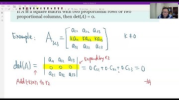 Theorem 2.2.5 (Determinant of Special Matrix)