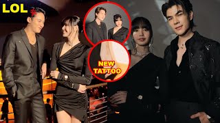 Lisa & Mingyu Can't Stop LOL, Mile Phakphum, Lee Jong Suk interacts & New Tattoo Reveal at Bulgari
