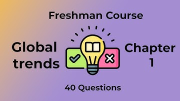 Global trends Chapter 1 Questions