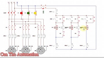Sequential motor control circuit