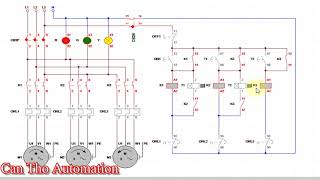 Sequential motor control circuit screenshot 4