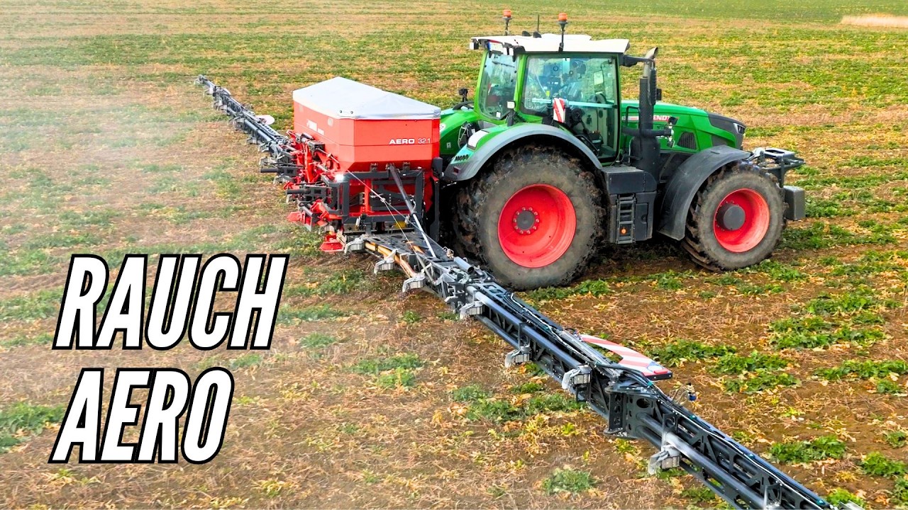 Vorstellung: Rauch Aero 32.1 Dünger-Verteilung in Präzision?