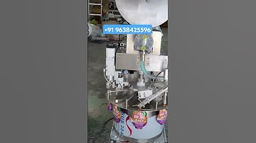 Spout pouch filling machine #packagingmachine #spoutpouch #spoutedpouch