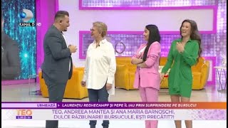 Teo Show (02/25) - Teo, Andreea Mantea and Ana Maria Barnoschi, sweet revenge! Bursuc, are you re...