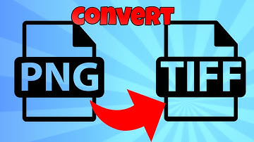 how to convert png to tiff format