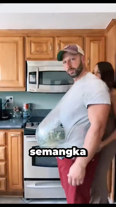 Suami Ini Baru Ngerasain Jadi Istri Hamil, dan Langsung Menyerah🤯 #shortvideo