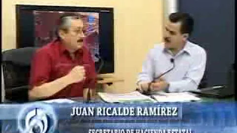 Juan Ricalde Ramrez Secretario de Hacienda Estatal