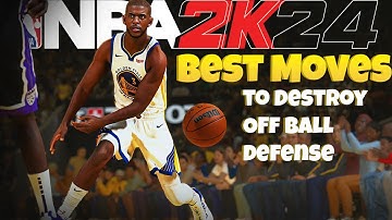 NBA 2K24 pick n roll scoring guide
