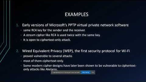 Ciphertext Only Method