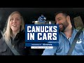 Chris Higgins and Meghan Agosta - Canucks in Cars