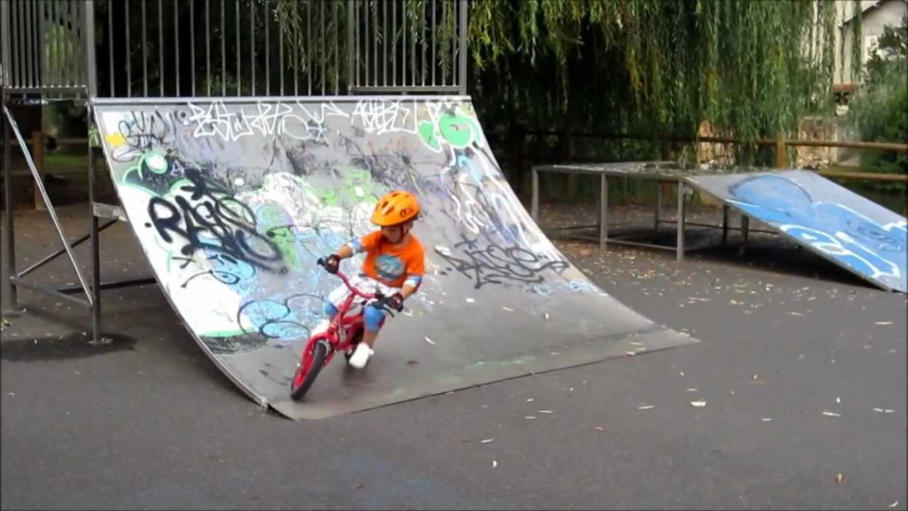 BMX Skate Park 3 years old kid YouTube