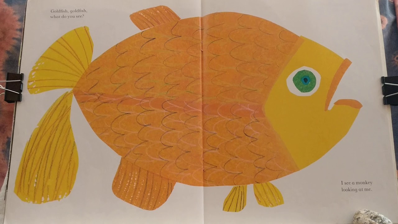 brown bear brown bear what do you see goldfish