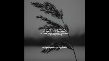 وَزَكَرِيّا إِذْ نَادَىَ رَبّهُ رَبِّ لاَ تَذَرْنِي فَرْداً (89) | سورة الأنبياء | جابر القيطان