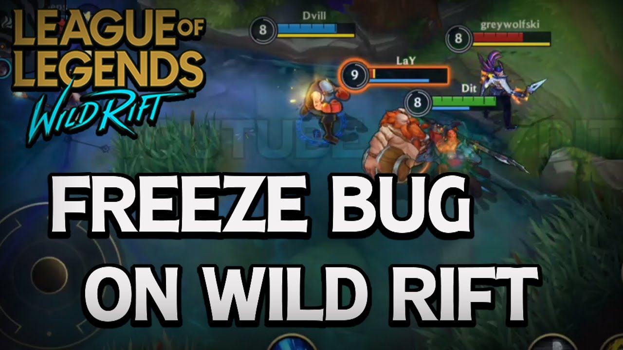 New Freeze Bug on Wild Rift | League of Legends : Wild Rift
