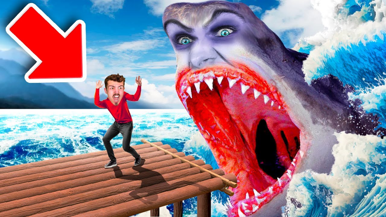 Šílený OBŘÍ ŽRALOK útočí v GTA 5!