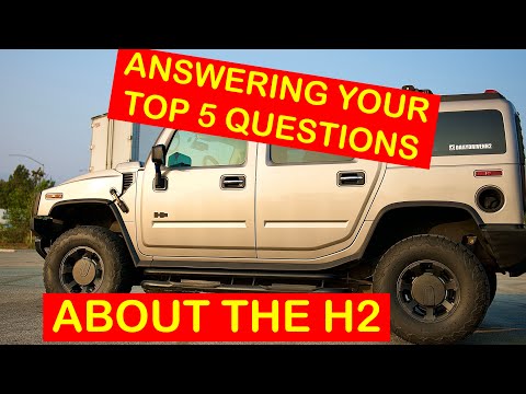 Answering your top 5 questions about the Hummer  h2