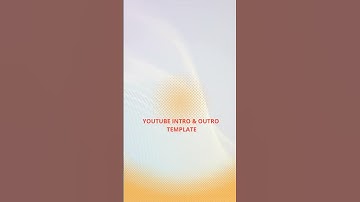 🎥 Intro & Outro Animation Video Template