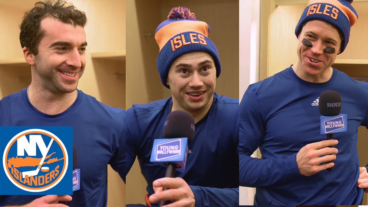 Interview with New York Islanders Players: Rapid Fire Questions at NHL Stadium Series
