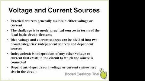 3.1 DC Circuit Analysis: Series/Parallel Circuits: Ideal Basic Elements