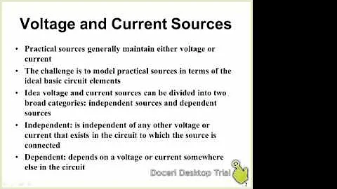 3.1 DC Circuit Analysis: Series/Parallel Circuits: Ideal Basic Elements