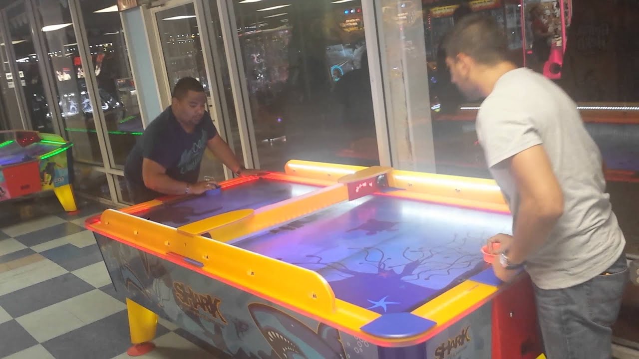 Extreme air hockey YouTube