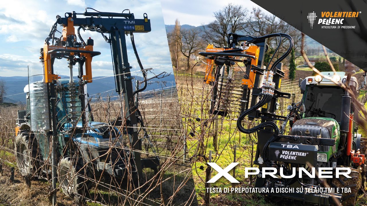 Teste di prepotatura a dischi X Pruner su telai TMI e TBA