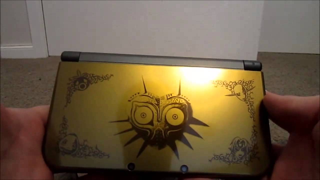 NEW 3DS XL Majora's Mask Edition unboxing! YouTube