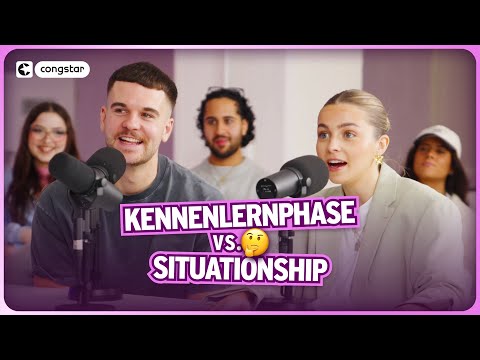 SITUATIONSHIP vs. BEZIEHUNG? Lea & Felix über die perfekte KENNENLERNPHASE - video from congstar