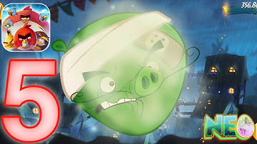Angry Birds 2: Gameplay Walkthrough Part 5 - Level 21 - 24 Completed! (iOS, Android)