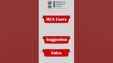 MCA V3 Users | Registered User on MCA | Business User on MCA