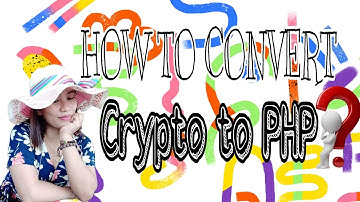 How to convert crypto & CASHOUT via GCASH???