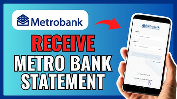 How To Receive METRO BANK Statement On APP 2024!