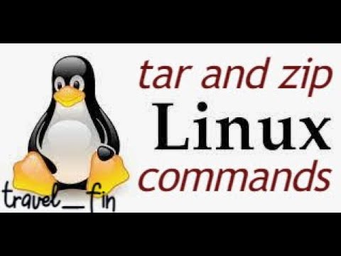 Linux Tutorials | Compressing and Archiving Files in Linux | tar and zip commands