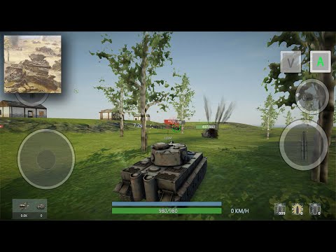 WWII Tank Commander - Gameplay Walkthrough Parte 1 (Android, IOS)